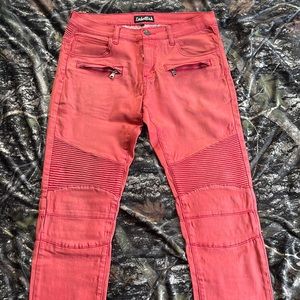 Embellish biker, jeans, size 32